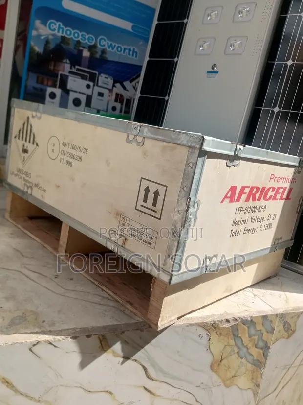AFRICELL 5kWh Lithium Battery for 48V Solar/Inverter Systems - 1