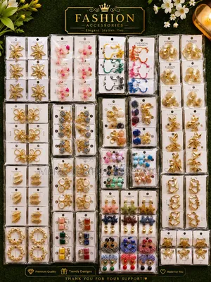 Fashion Earrings - Silver/Gold Plated Stainless Steel