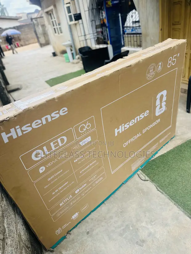 Hisense 85-Inch QLED Smart TV - 1