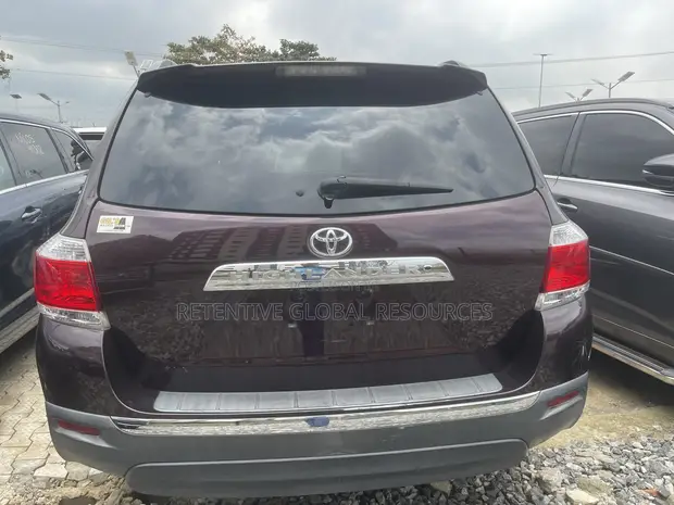 Toyota Highlander Limited 2011 Burgundy - 1