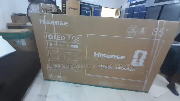 85-Inch Hisense QLED 4K Smart TV - 1