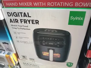Syinix Digital Air Fryer 8L with 2-Year Warranty