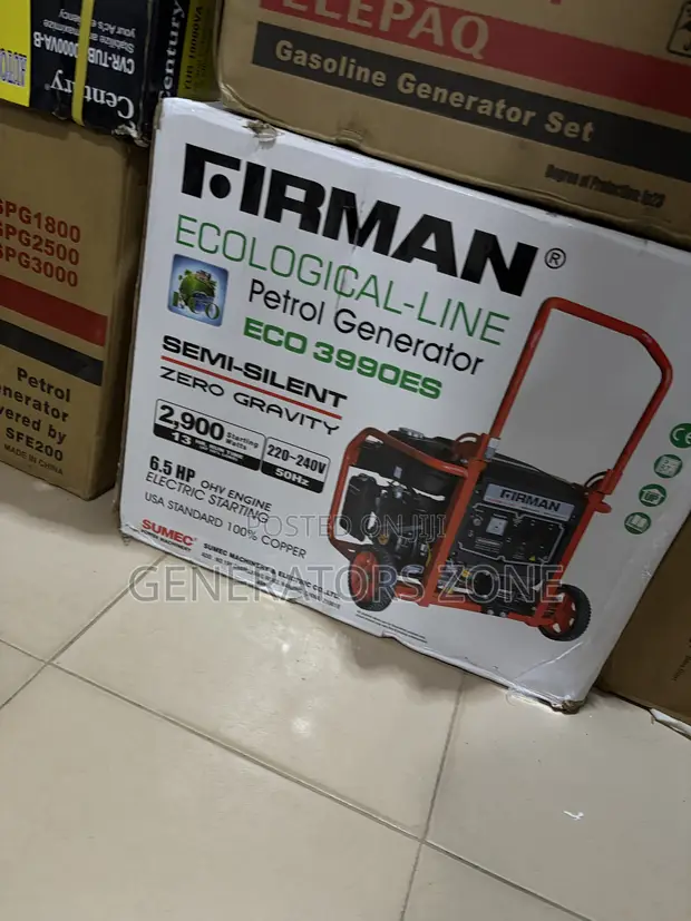 Firman 2.8kVA Petrol Generator with Key Start - ECO3990ES - 1