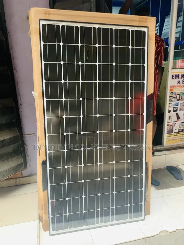 200W 72-Cell All-Black Solar Panel - 1