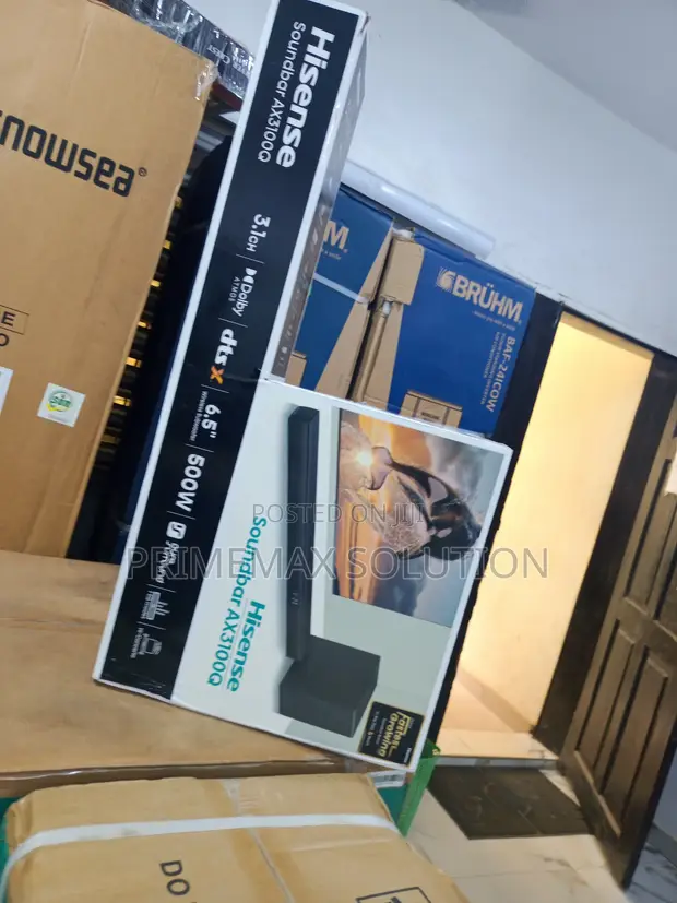 Hisense 500W 3.1CH Soundbar da Wireless Subwoofer (AX3100Q) - 1