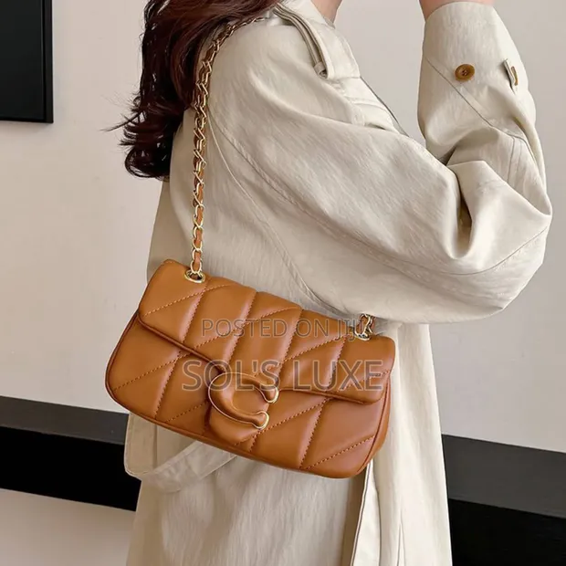Luxury Coach Shoulder Bag - 1