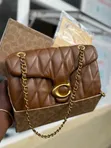 Luxury Coach Shoulder Bag - 2