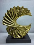 Deco Gold Twisted Figurine - Brand New - 1