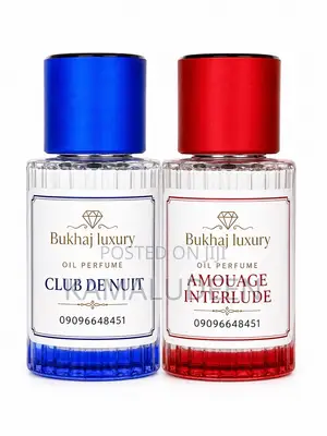 Club De Nuit & Amouage Interlude Perfume Oils (30ml Each)