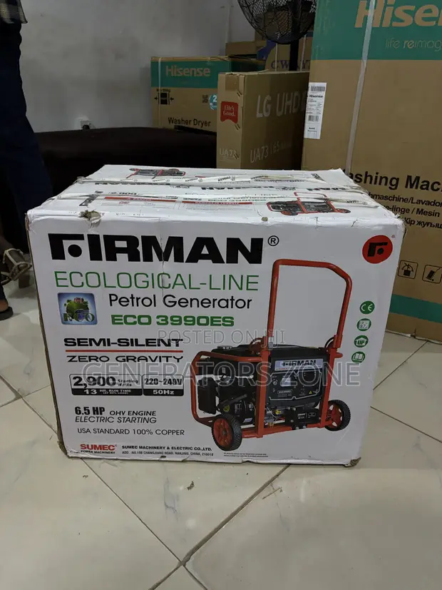 Firman ECO3990ES 2.8kVA Petrol Generator - 1