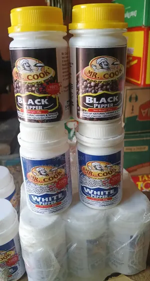 Mr. Cook Black & White Pepper