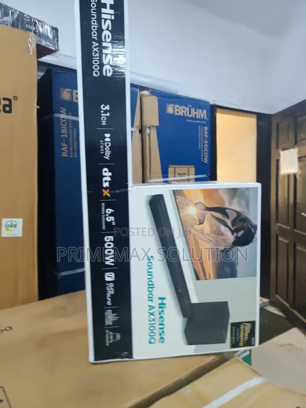 Hisense 500W 3.1CH Soundbar da Wireless Subwoofer - 1
