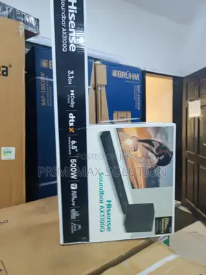 Hisense 500W 3.1CH Soundbar with Wireless Subwoofer
