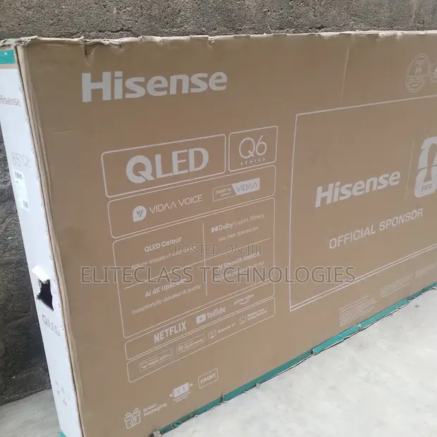 Hisense 85-Inch QLED Smart TV - 1