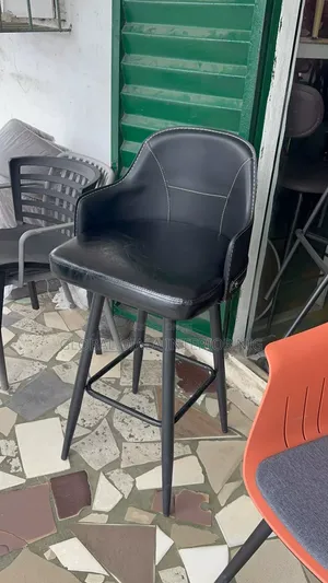 Quality Black Barstool with Arms