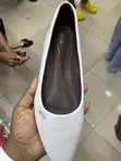 Zara Leather Pointed Ballerina Flats - Brand New - 4