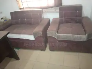 3-Seater & 1-Seater Sofa Set - Burgundy