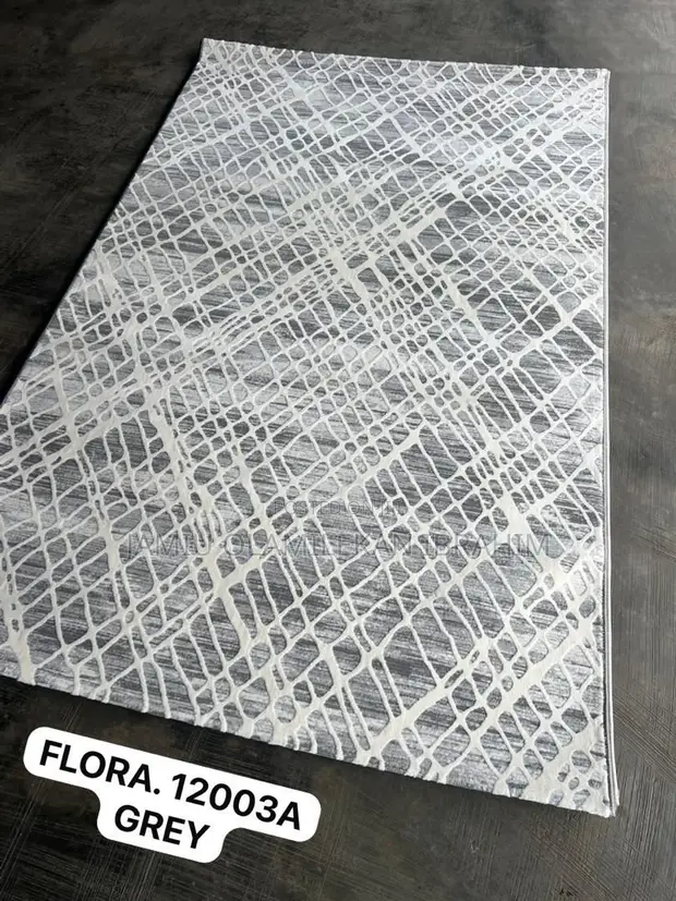 Home Interiors Modern Beige Rectangle Rug - 1