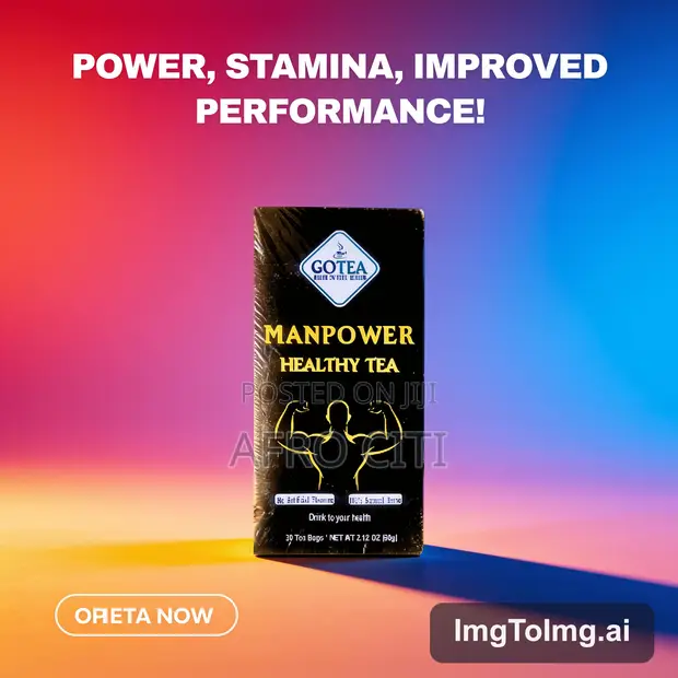 Man Power Energy Tea - Natural Stamina & Performance - 1