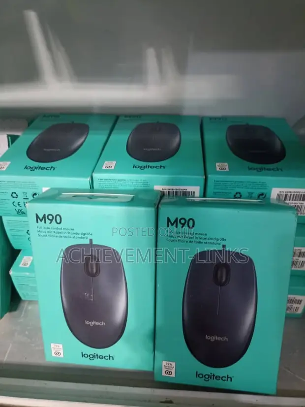 Logitech M90 Wired Mouse - 1