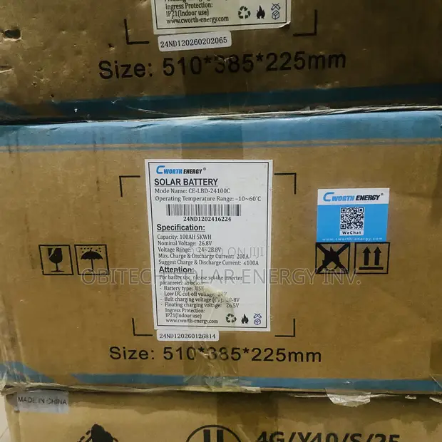 5kWh Cworth Lithium Battery - 1
