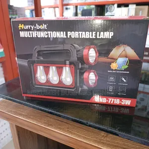 Hurry Bolt Multifunctional Portable Lamp HNB-7718-3W