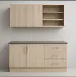 Mini Luxury Kitchen Cabinets tare da Babban Unit - 2