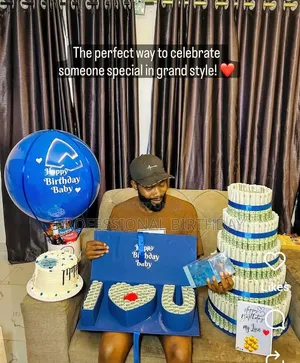 Kayan Bikin Birthday na Mamaki - Kudi da Akwatin Kyauta