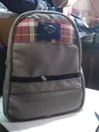 Uzoma's Handmade School Bags - Large, Gray Faux Leather - 3