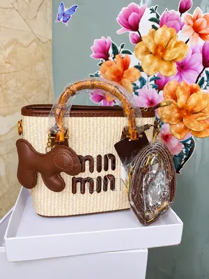 Miu Miu Hannun Jakar - Brown