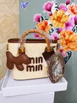 Miu Miu Hannun Jakar - Brown - 1