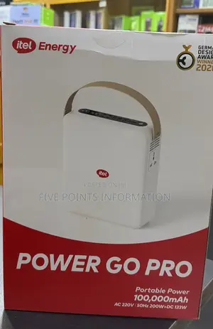 Itel Power Bank 100,000mAh
