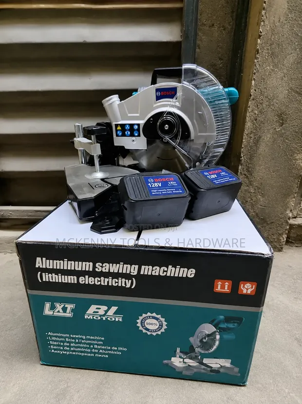 Bosch 128V Cordless Aluminium Cutting Machine - Miter Saw - 1