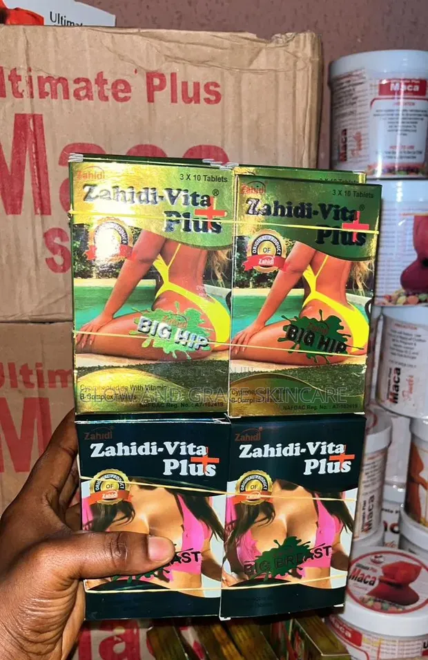 Zahidi Vita Plus Hip & Breast Enlargement Capsules - 1