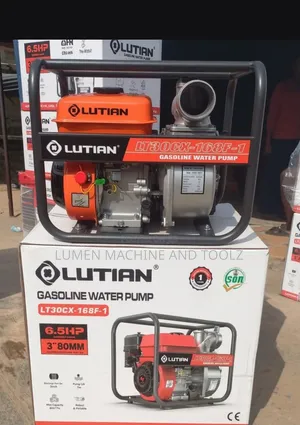 Lutian 3-inch Petrol Water Pump - 6.5HP