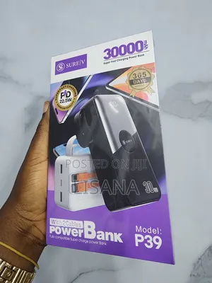 Sure V 30000mAh Fast Charging Powerbank (Model P39)