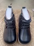 Quality Stock School Shoes - Black Leather Laces - 2