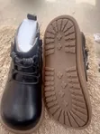 Quality Stock School Shoes - Black Leather Laces - 4
