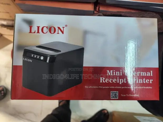 Licon L-306 Mini Thermal Receipt Printer - 1
