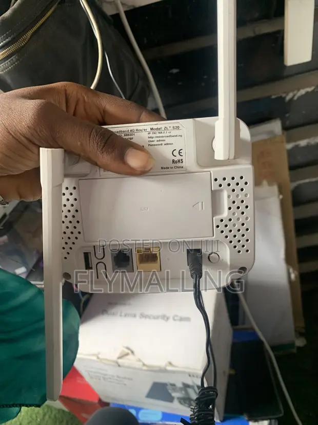 MTN ZLT S20 4G LTE Broadband Router - 1