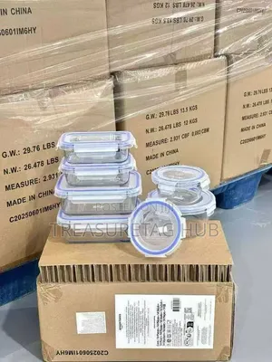 Kayan Ajiya Na Gilashi 7pcs