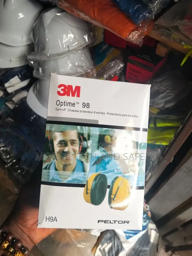 3M Peltor Optime 98 Earmuffs (H9A) - 1