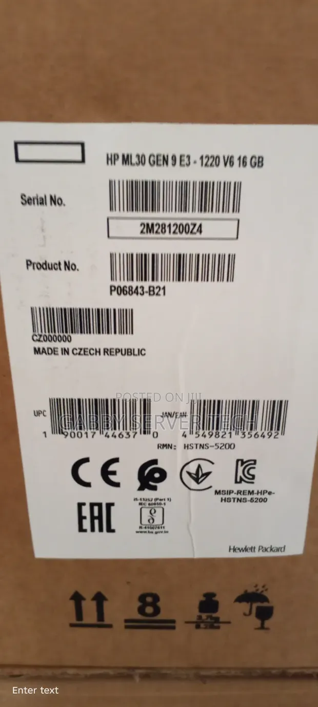 Sabon HP ProLiant ML Server 16GB RAM, 1TB HDD - 1