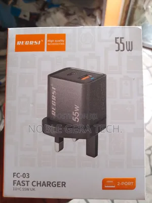 FC-03 55W 2-Port Fast Charger