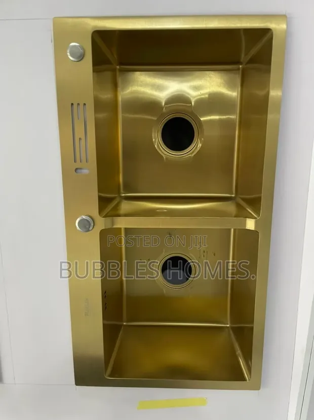 Maxilon Luxury Gold Kitchen Sink - 1