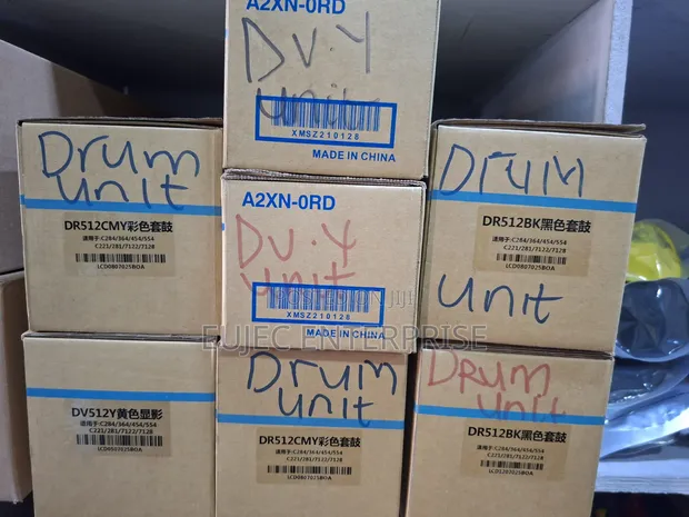 Konica Minolta DR512BK Black Drum Unit - 1