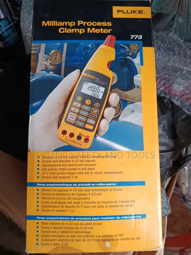 Fluke 773 Milliamp Clamp Meter - 1