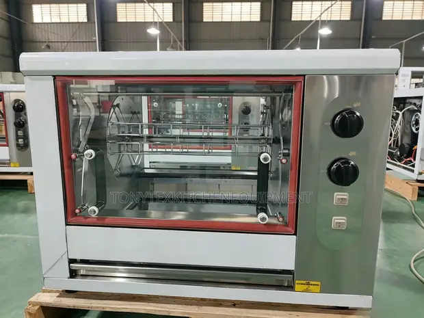 Commercial Gas Chicken Roaster | Rotisserie Machine - 1