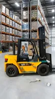Sabon UN 7 Ton Diesel Forklift - Injin Isuzu - 5