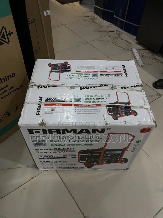 Firman ECO3990ES Jinja Mai Amfani da Man Fetur 2800W - 1